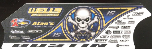 Ryan Gustin Dirt Late Model 2FT 2024 Dome Mini Door