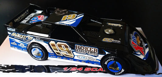 Ryan Gustin 2026 ADC 1/24 Dirt Late Model Diecast Car DW226M659