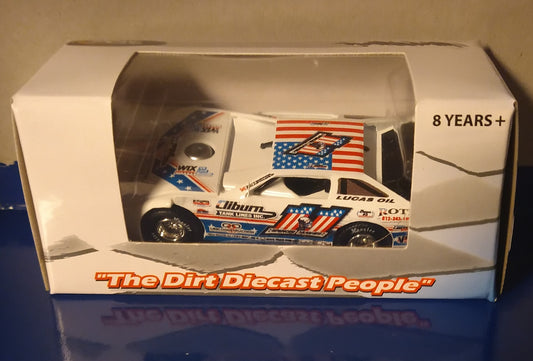 Spencer Hughes 2023 World 100 ADC Late Model Dirt Car 1/64 Diecast