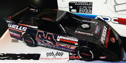 Chris Madden 2026 ADC Dirt Late Model 1/24 Diecast Car DW226M660