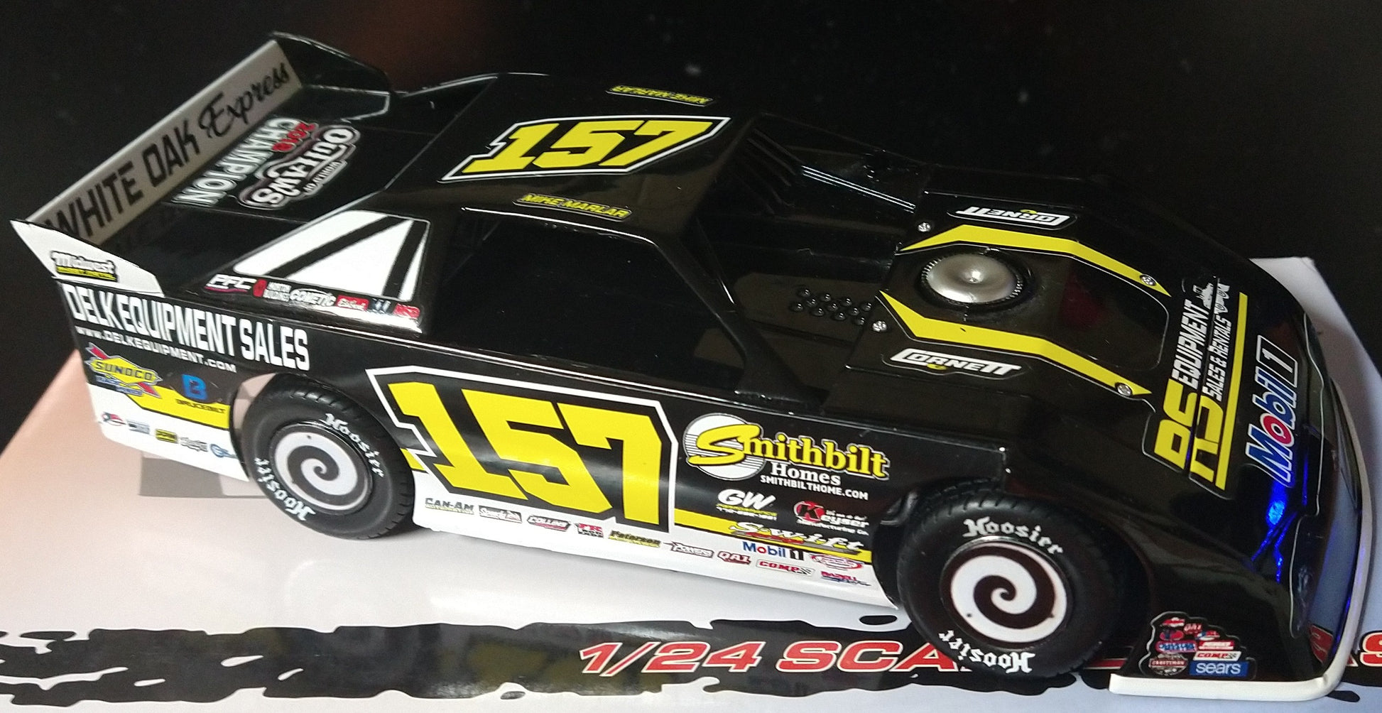 Mike Marlar 2018 WoO Champion ADC Dirt Late Model 1/24 Diecast