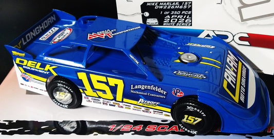 Mike Marlar 2026 ADC 1/24 Dirt Late Model Diecast Car DW226M657