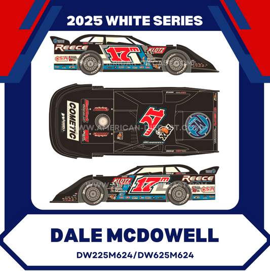 Dale Mcdowell 2025 ADC Late Model Dirt 1/24 Diecast
