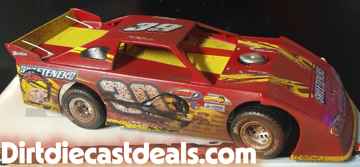 Tim McCreadie 2011 ADC Dirt Late Model 1/24 Diecast Car Raced Version Only 150 Made
