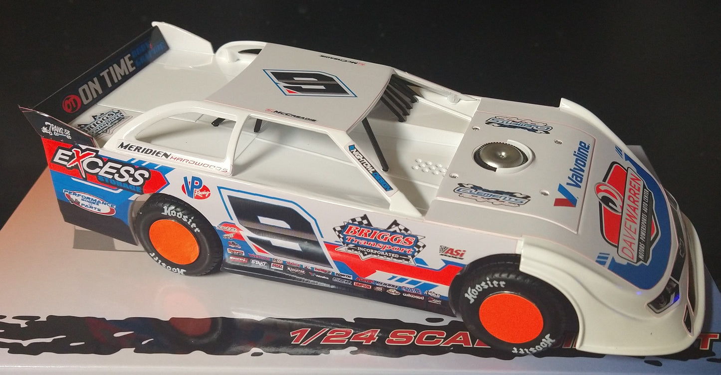 Tim Mccreadie 2025 ADC 1/24 Dirt Late Model Diecast