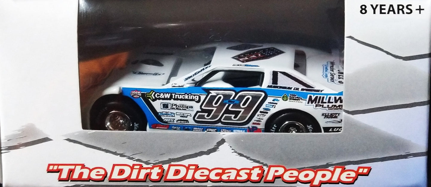 Devin Moran 2026 ADC Dirt Late Model 1/64 Diecast Car DW626M656