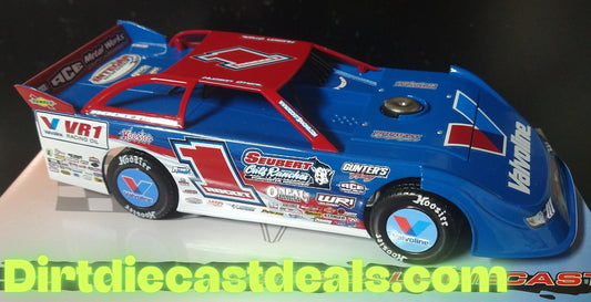 Hudson Oneal 1/24 ADC 2023 Late Model Dirt Car Diecast