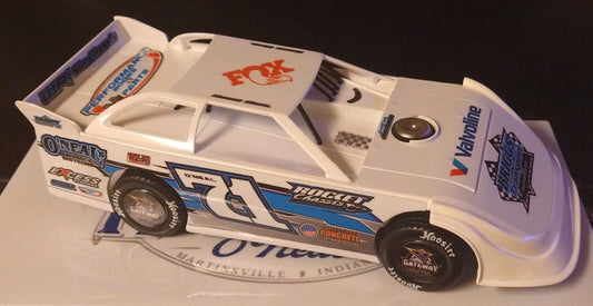 Hudson Oneal Custom Dome 1/24 Dirt Late Model Diecast Only 71 Made Extremely Rare