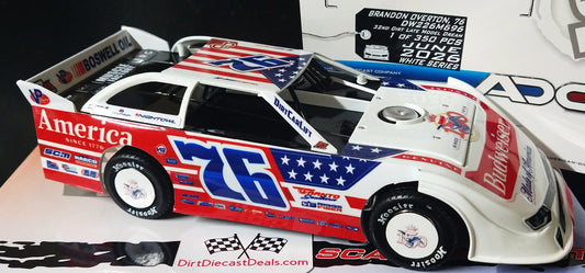 Brandon Overton 2026 ADC Dirt Late Model 1/24 Diecast DW226M696
