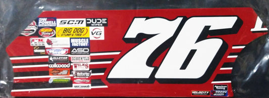 Brandon Overton 2026 Budweiser Dale Jr Tribute 12 Inch Mini Door