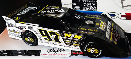Cody Overton 2026 ADC Dirt Late Model 1/24 Diecast Car DW226M650
