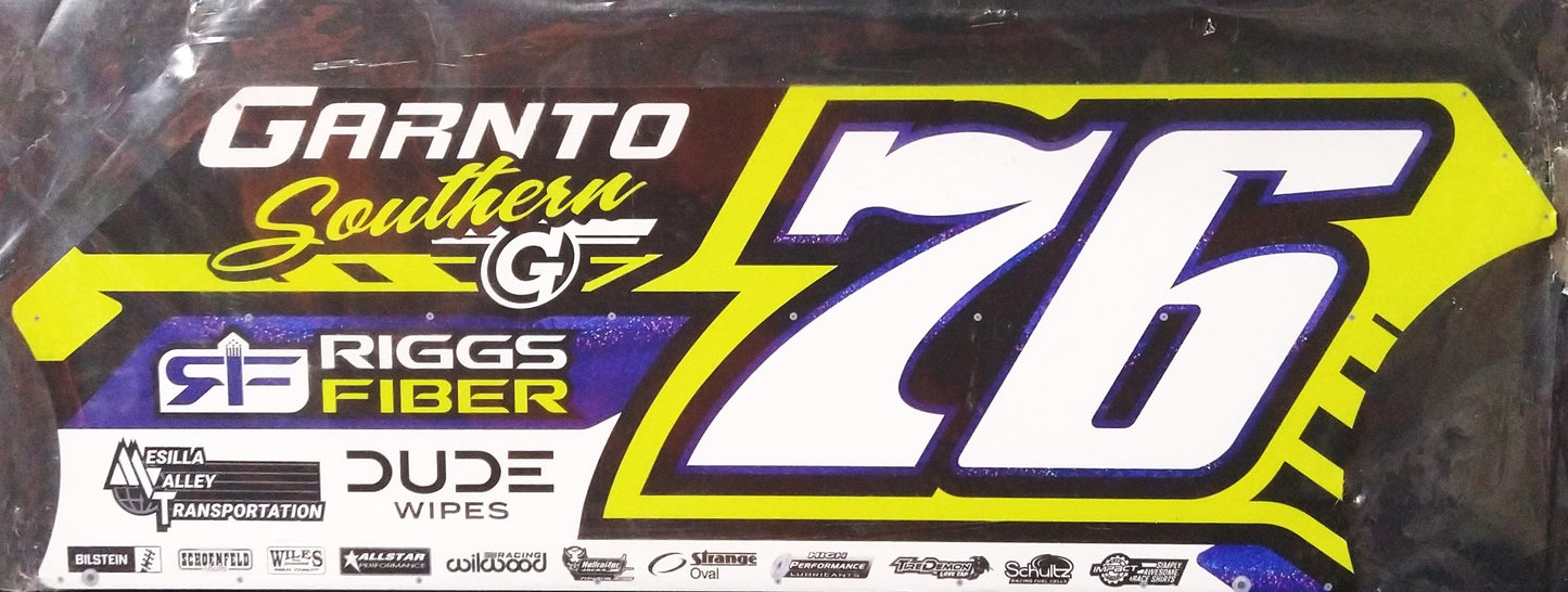 Brandon Overton 12in Mini Dirt Late Model Door