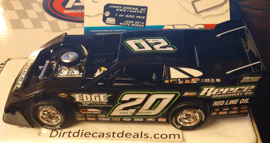 Jimmy Owens 2014 ADC Late Model Dirt Car 1/24 Diecast