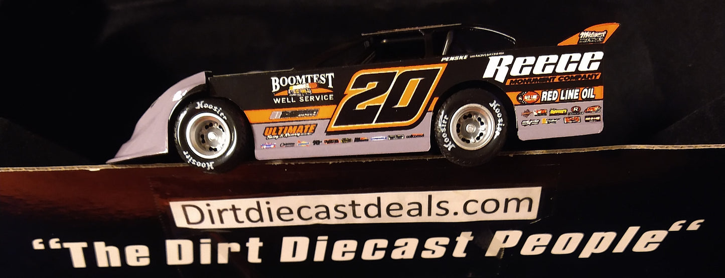 Jimmy Owens 1/32 Dirt Late Model Pull Back Car