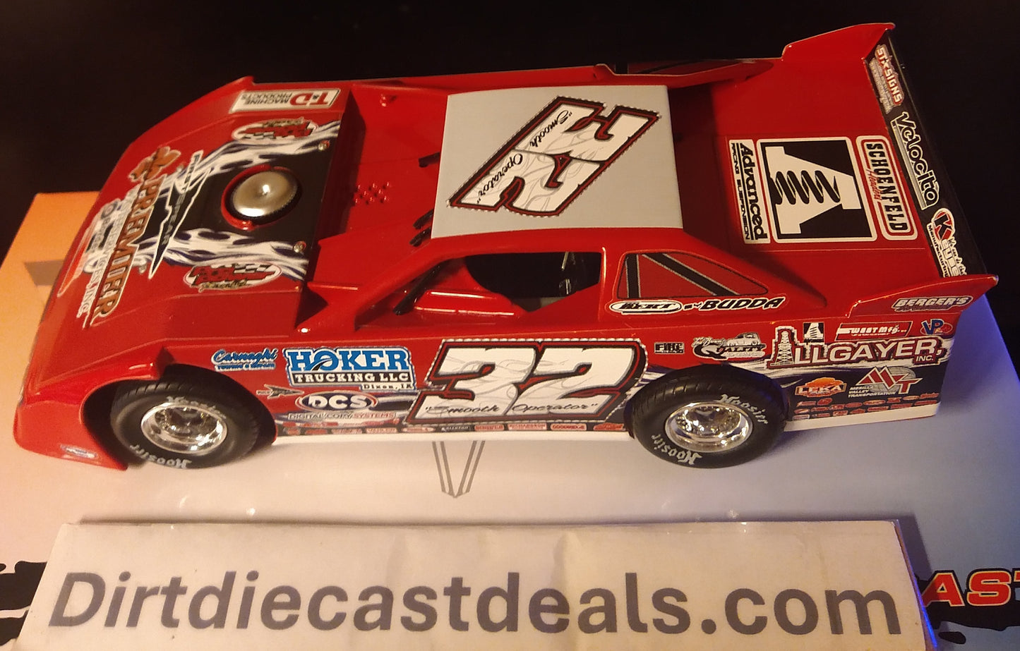 Bobby Pierce 2016 ADC Big C Memorial Late Model Dirt Car 1/24 #33 of only 250