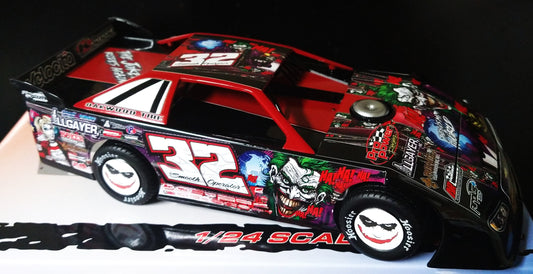 Bobby Pierce 2017 Joker Rides Again 1/24 Dirt Late Model Diecast