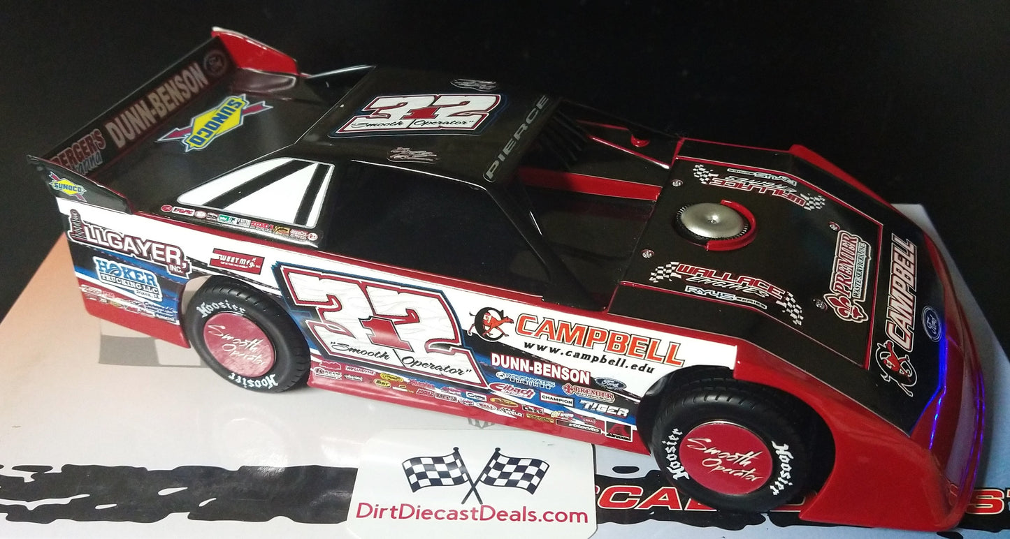 Bobby Pierce 2018 ADC Late Model Dirt Car 1/24 Diecast
