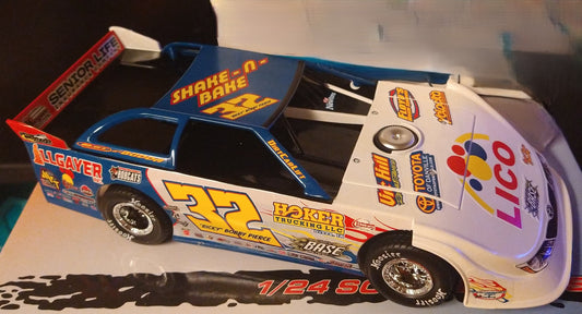 Bobby Pierce 2022 ADC Late Model Dirt Car 1/24 Diecast Shake N Bake