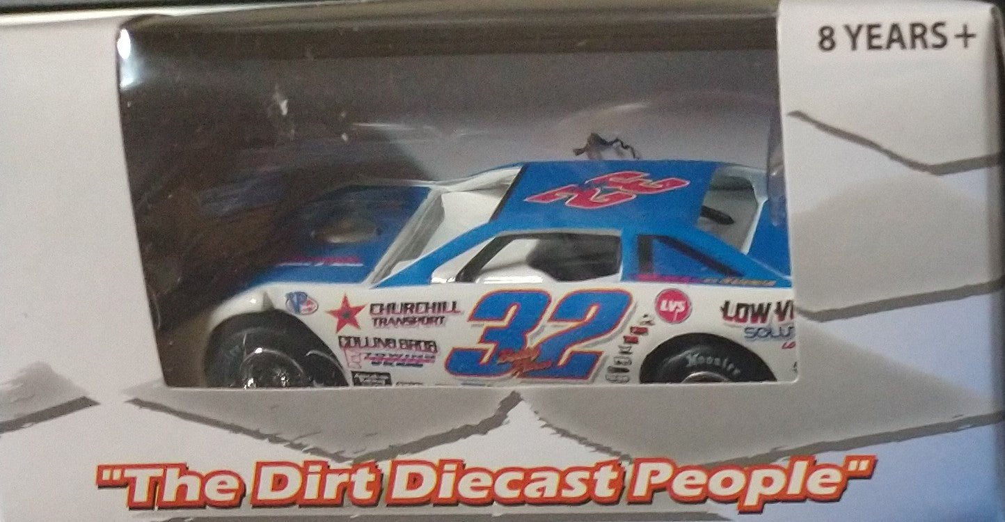 Bobby Pierce 2025 ADC 1/64 Dirt Late Model Diecast