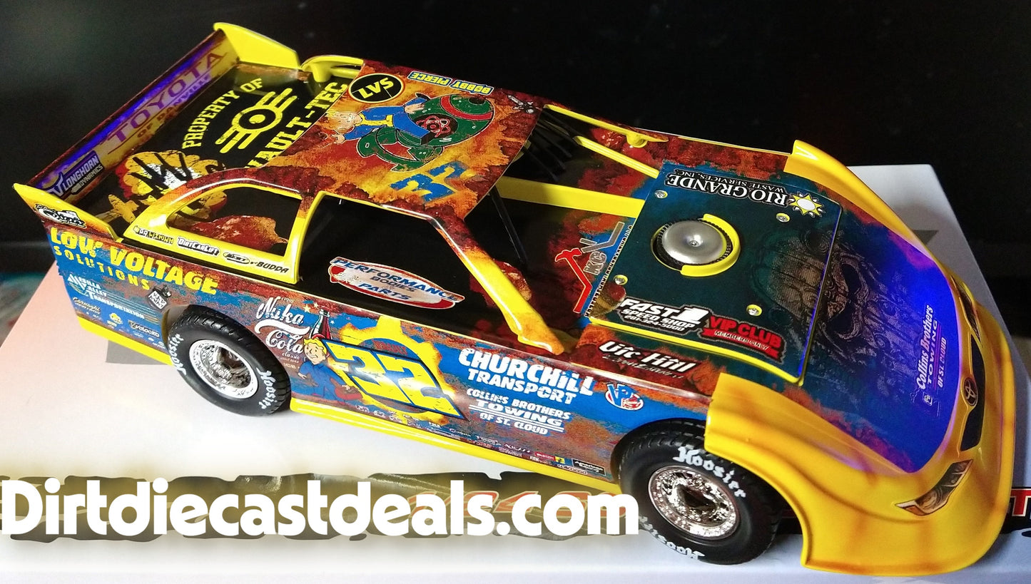 Bobby Pierce 2025 ADC Dome Late Model Dirt 1/24 Diecast Serial #26