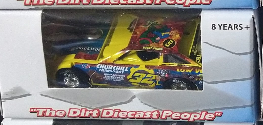 Bobby Pierce 2025 ADC Dome Late Model Dirt 1/64 Diecast DW625M642