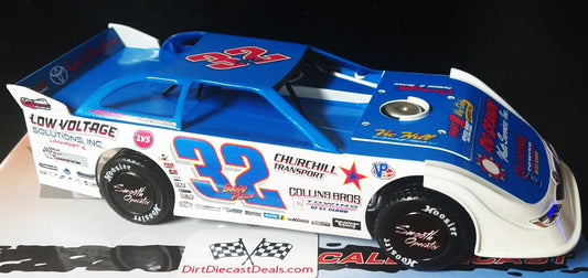 Bobby Pierce 2025 Eldora Dream ADC 1/24 Dirt Late Model Diecast