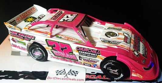 Bobby Pierce 2025 ADC World 100 Late Model Dirt 1/24 Diecast