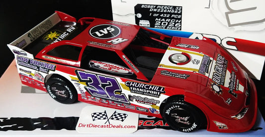 Bobby Pierce 2026 ADC Dirt Late Model 1/24 Diecast Car DW226M662