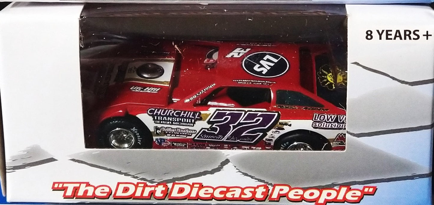 Bobby Pierce 2026 ADC Dirt Late Model 1/64 Diecast Car DW626M662