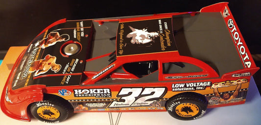 Bobby Pierce 2024 Rocky Balboa World 100 ADC 1/24 Late Model Dirt Diecast