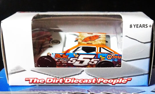 Brock "BAM BAM" Pinkerous ADC Red Series 2025 Dome Dirt Late Model 1/64 Car