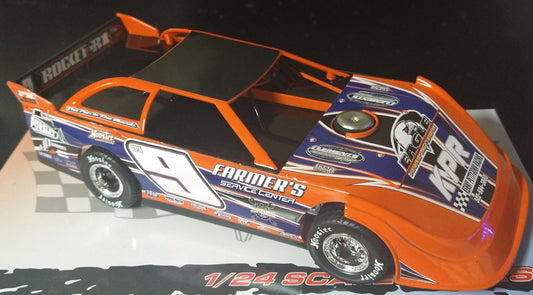 John Pursley 2021 ADC Red Series Dirt Late Model 1/24 Diecast