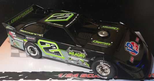 Stormy Scott 2021 ADC Late Model Dirt Car 1/24 Diecast