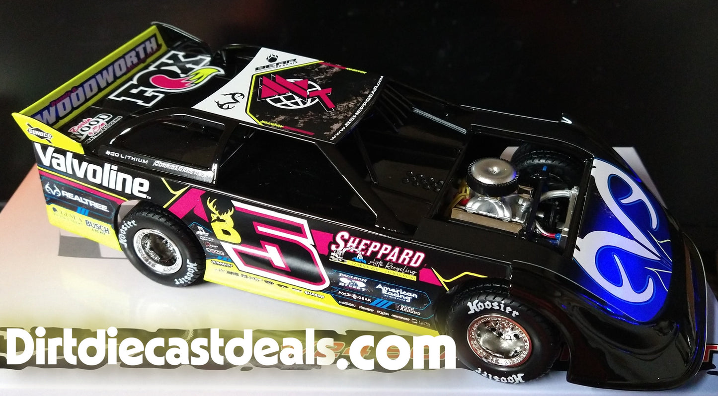 Brandon Sheppard 2025 ADC Dome Late Model Dirt 1/24 Diecast Serial #17