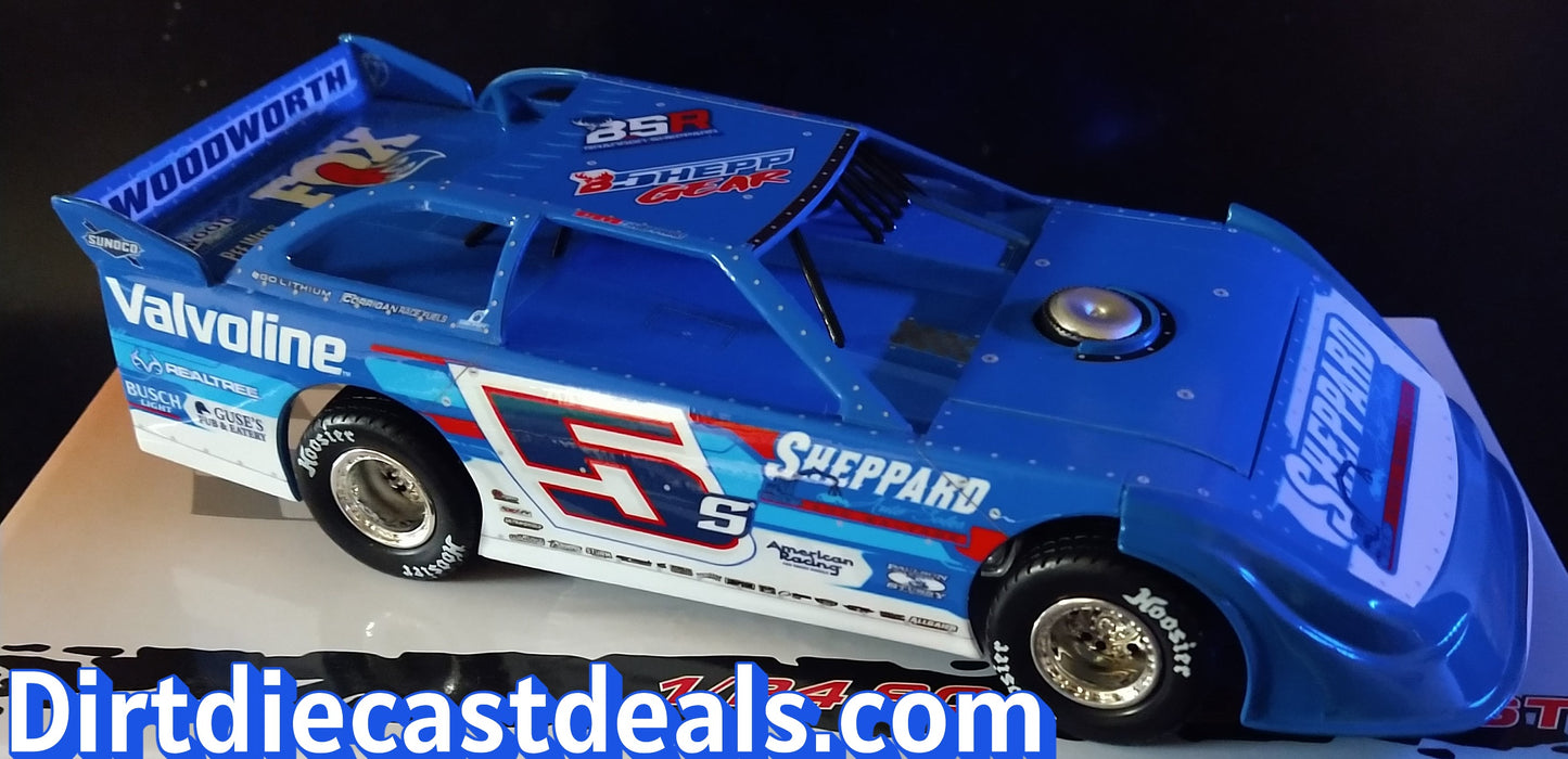 Steve Sheppard 2025 Hobson Late Model Dirt Car 1/24 Diecast ONLY 24 MADE Extremely Rare