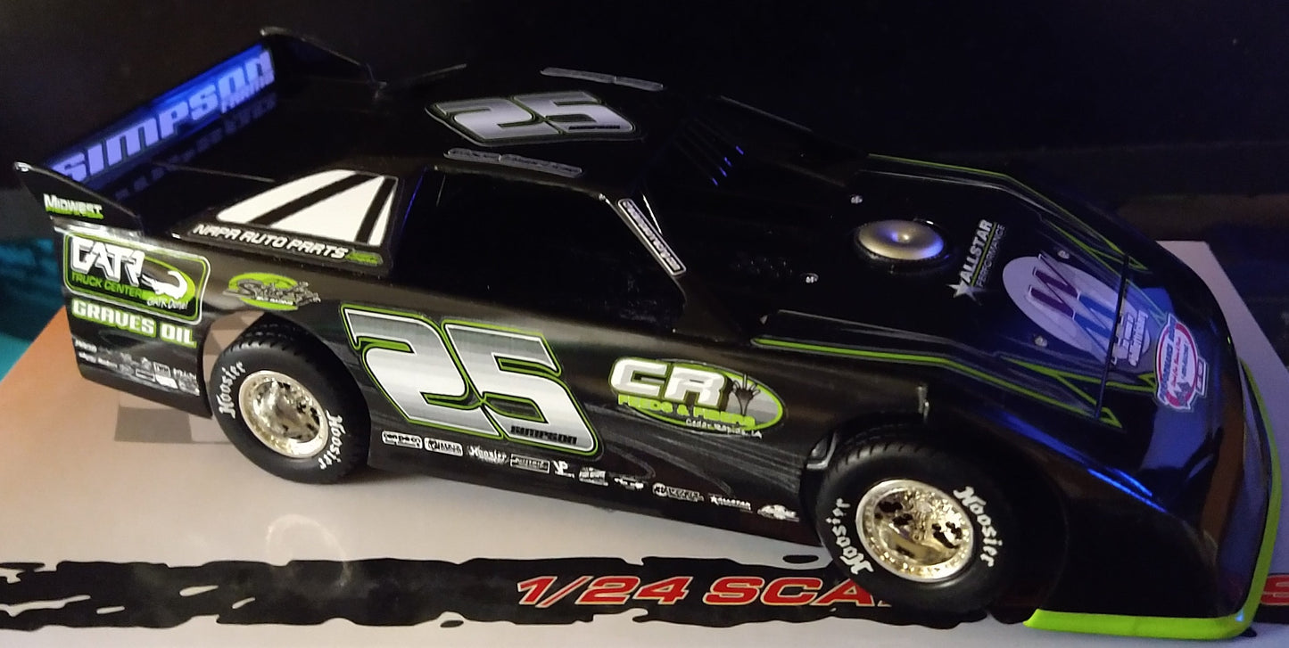 Chad Simpson 2018 ADC Dirt Late Model 1/24 Diecast 094