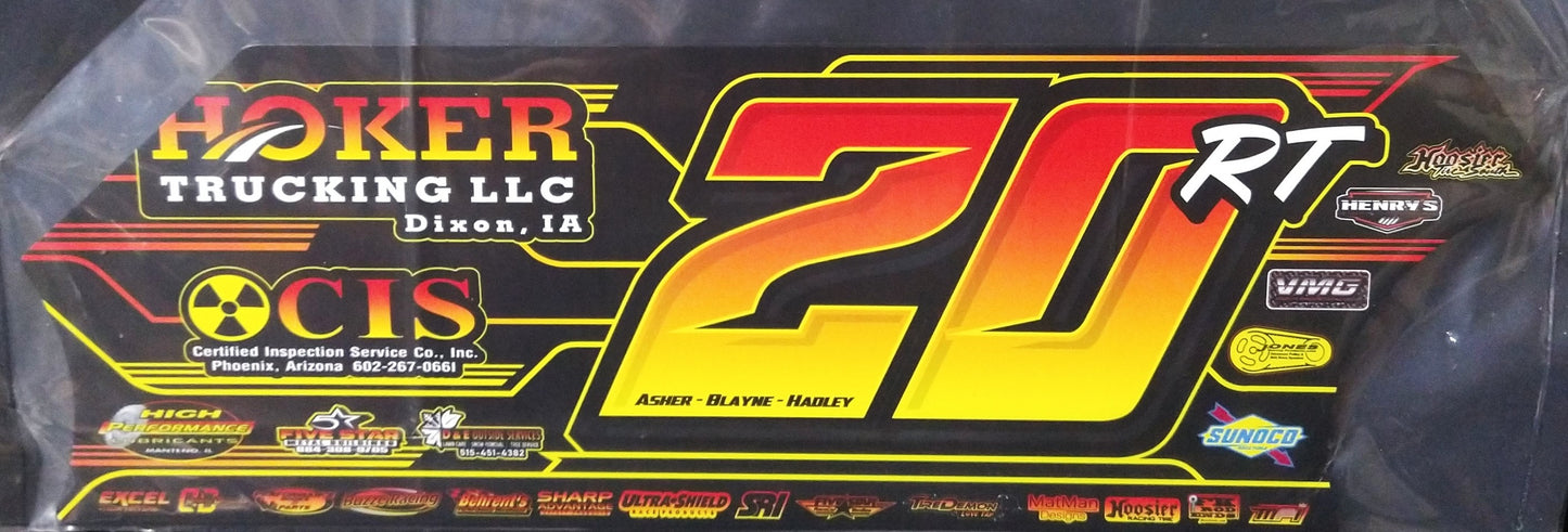 Ricky Thornton Jr 2026 ADC Dream Late Model Dirt 12 in mini door