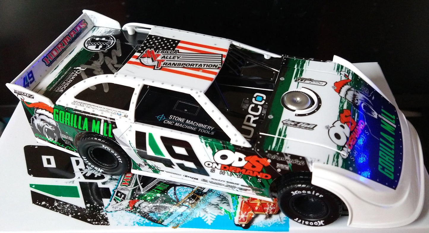 Jake Timm 2025 Hobson Dome Dirt Late Model 1/24 Car #9 of Only 25 Autographed