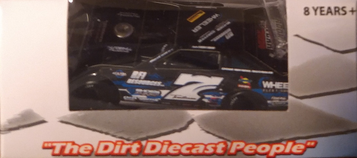 Drake Troutman 2024 Lucas ROY ADC Dirt Late Model 1/64 Diecast DW624M563