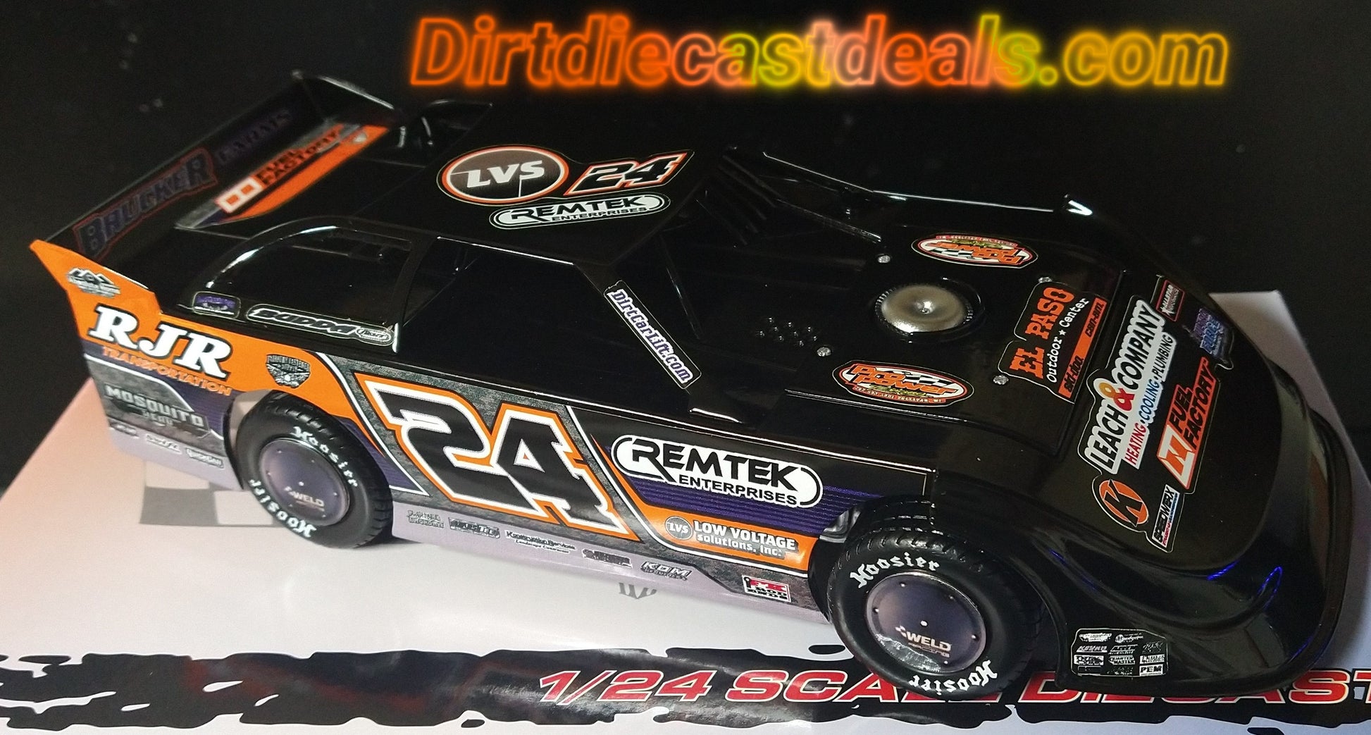 Ryan Unzicker 2025 ADC Dirt Late Model 1/24 Diecast