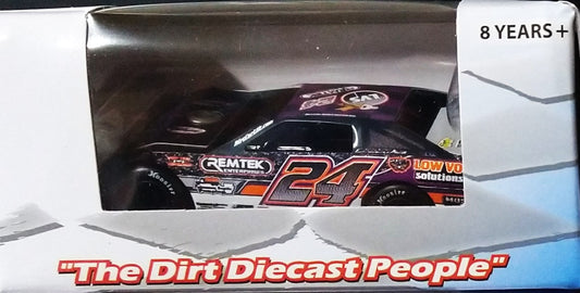 Ryan Unzicker 2026 ADC 1/64 Dirt Late Model Diecast Car DW626M689