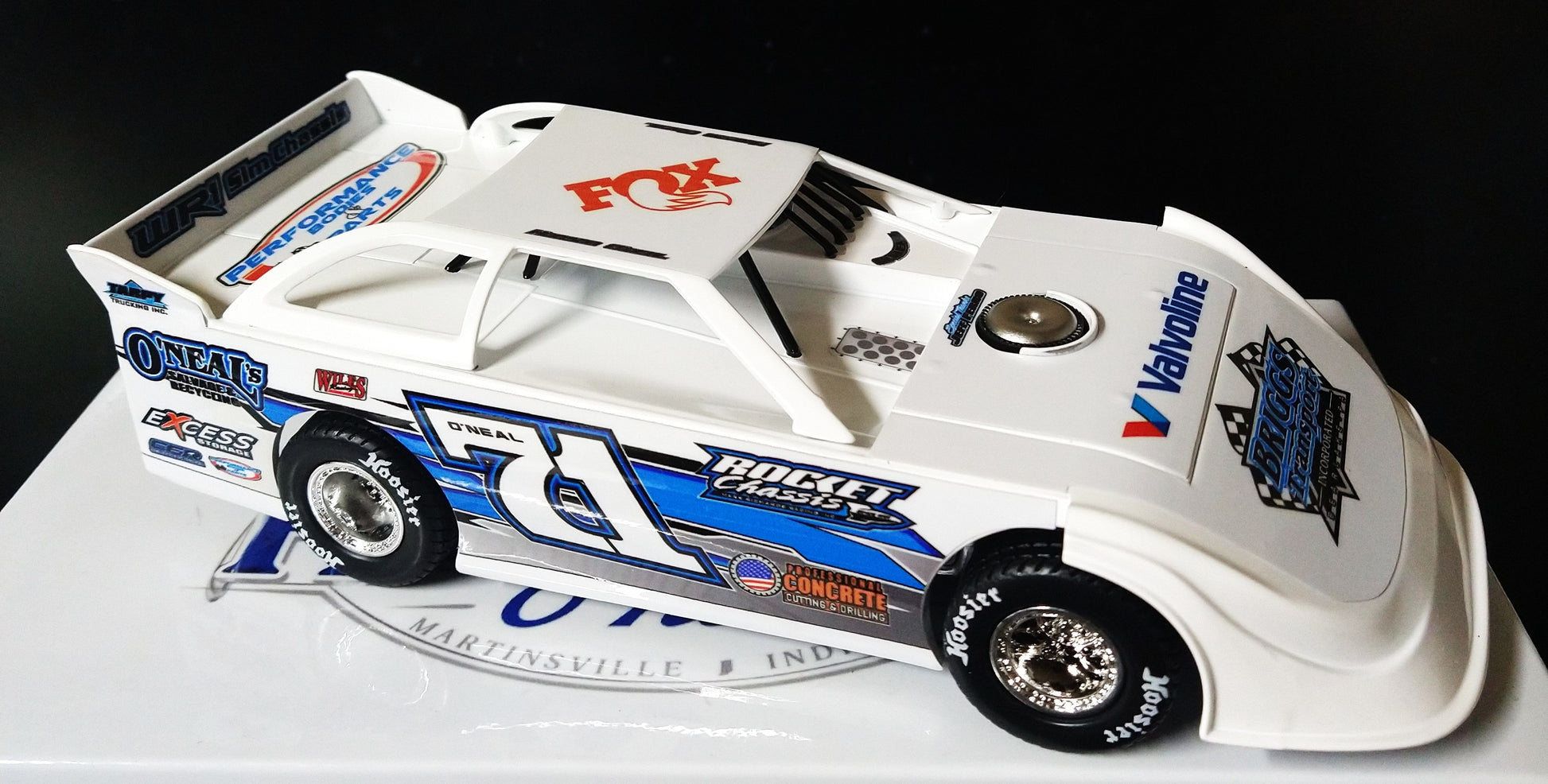 Hudson O'Neal Dome Custom 1/24 Dirt late Model